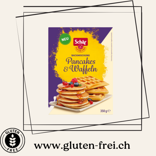 Pancakes & waffles Schär baking mix